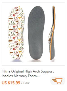 Plantar Fasciitis Orthopedic Sport Insole Men Women Sneaker Flat Feet High Arch Support Orthotic Insoles Plantillas Insert Sole