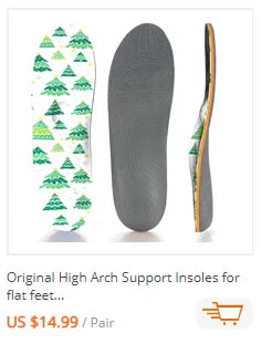 Plantar Fasciitis Orthopedic Sport Insole Men Women Sneaker Flat Feet High Arch Support Orthotic Insoles Plantillas Insert Sole