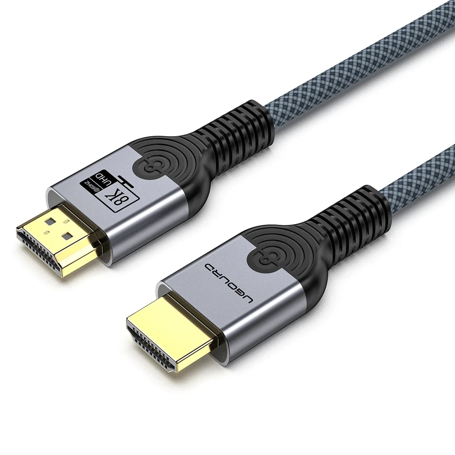 HDMI2.1 Cable Copper Wire Core Cable 8K@60Hz HDR 4K@240/160/144/120/60Hz UHD Ultra High Definition Video Cable 5m for Laptop TV