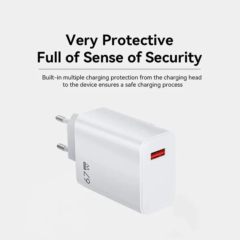 6A Ultra Fast Charger Cable for Xiaomi 15 14 13 12 Redmi Note 10 11T 12T 13 POCO X3 X4 F4 Quick Charging Type C USB Cable Set