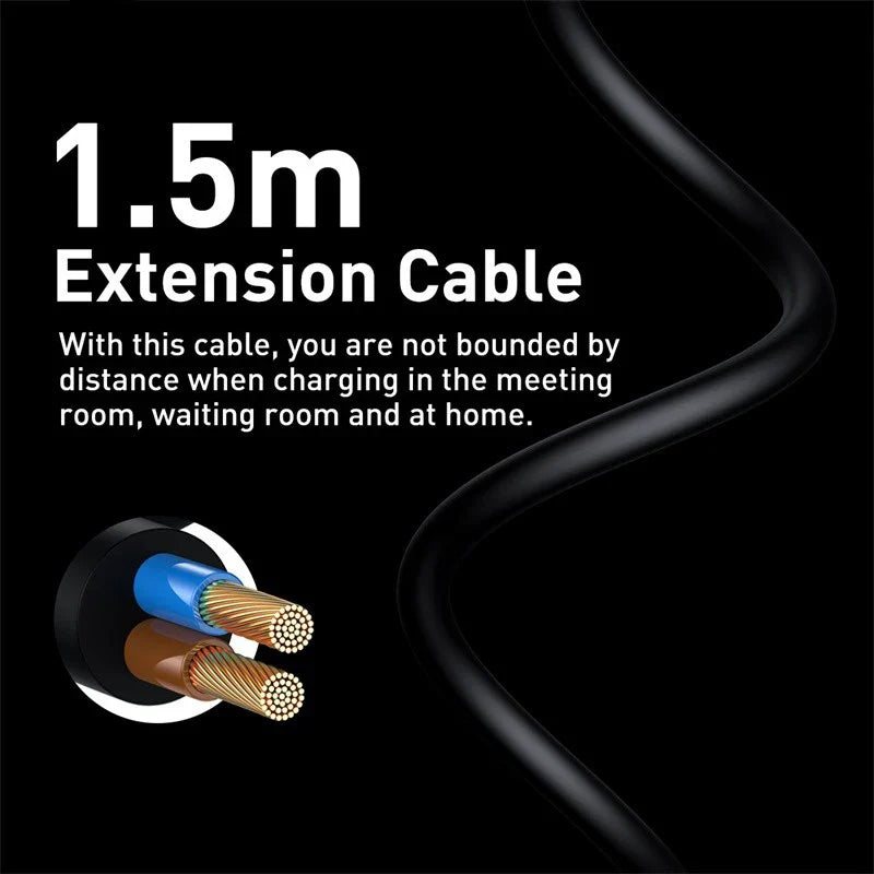 Baseus GaN3 100/ 65W Desktop Charger Quick Charge QC 3.04.0 USB C Type C Phone Charger For iPhone15 Huawei Xiaomi MacBook Laptop