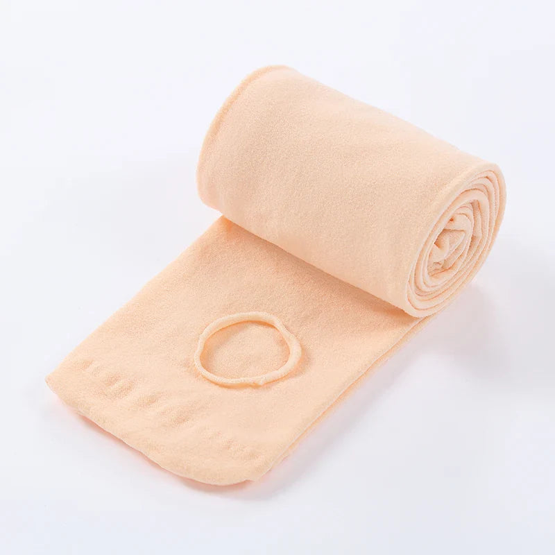 Princess Baby Girls Ballet Tights High Elasticity Dance Pantyhose With Hole Spring Autumn Women Infant Kids Students Stockings