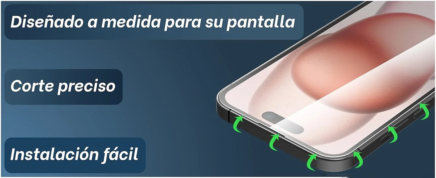 Clear Glass Film For iPhone 15 16 Pro Max Screen Protector For iPhone 11 12 13 14 15 Pro Tempered Glass iPhone13 Mini 16 Plus