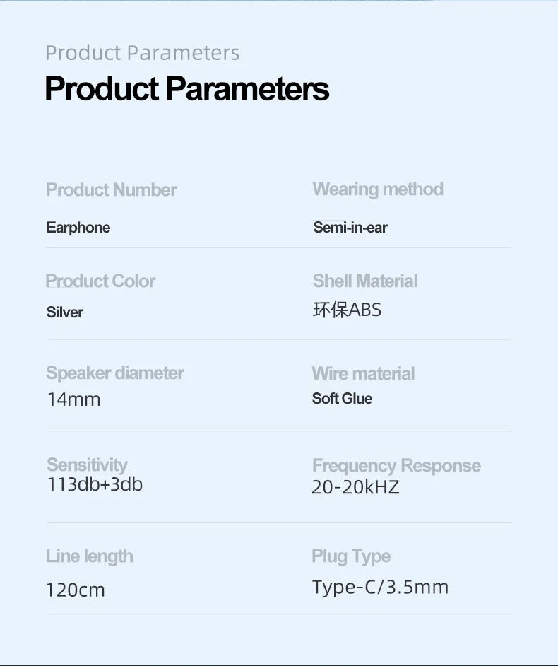 For Samsung Headphones HiFi Bass Stereo Volume Control With Mic Type C 3.5mm Eadphones For Galaxy S24 S23 S22 S21 Ultra Note 20