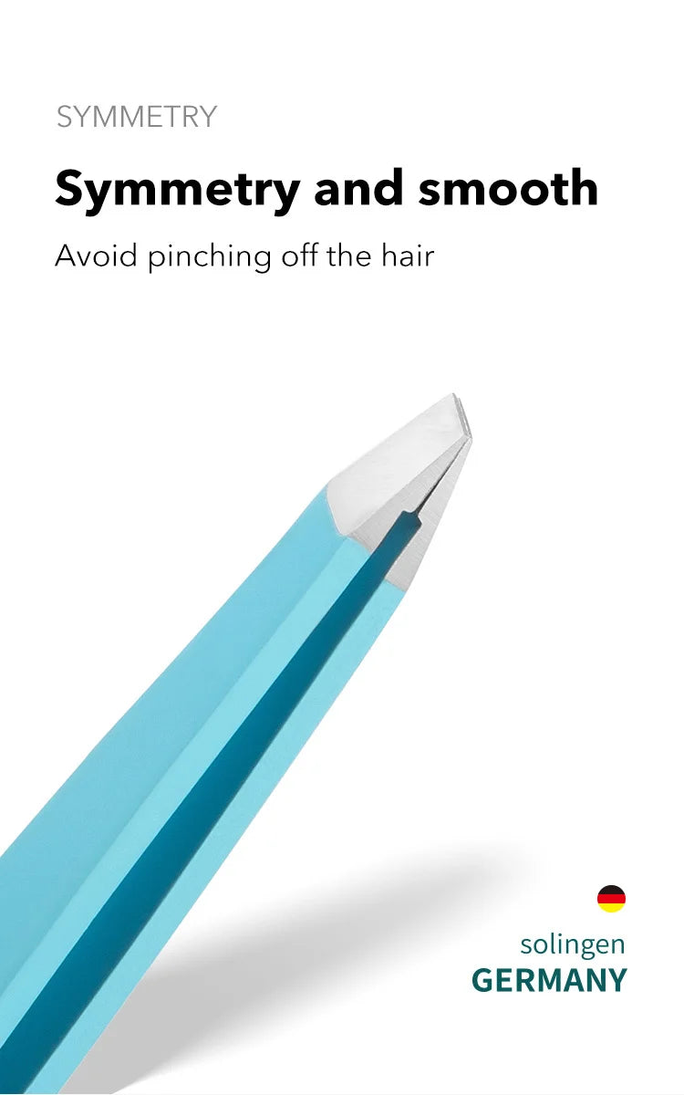 Eyebrow Tweezer Colorful Hair Beauty Fine Hairs Puller Stainless Steel Slanted Eye Brow Clips Removal Makeup Tools