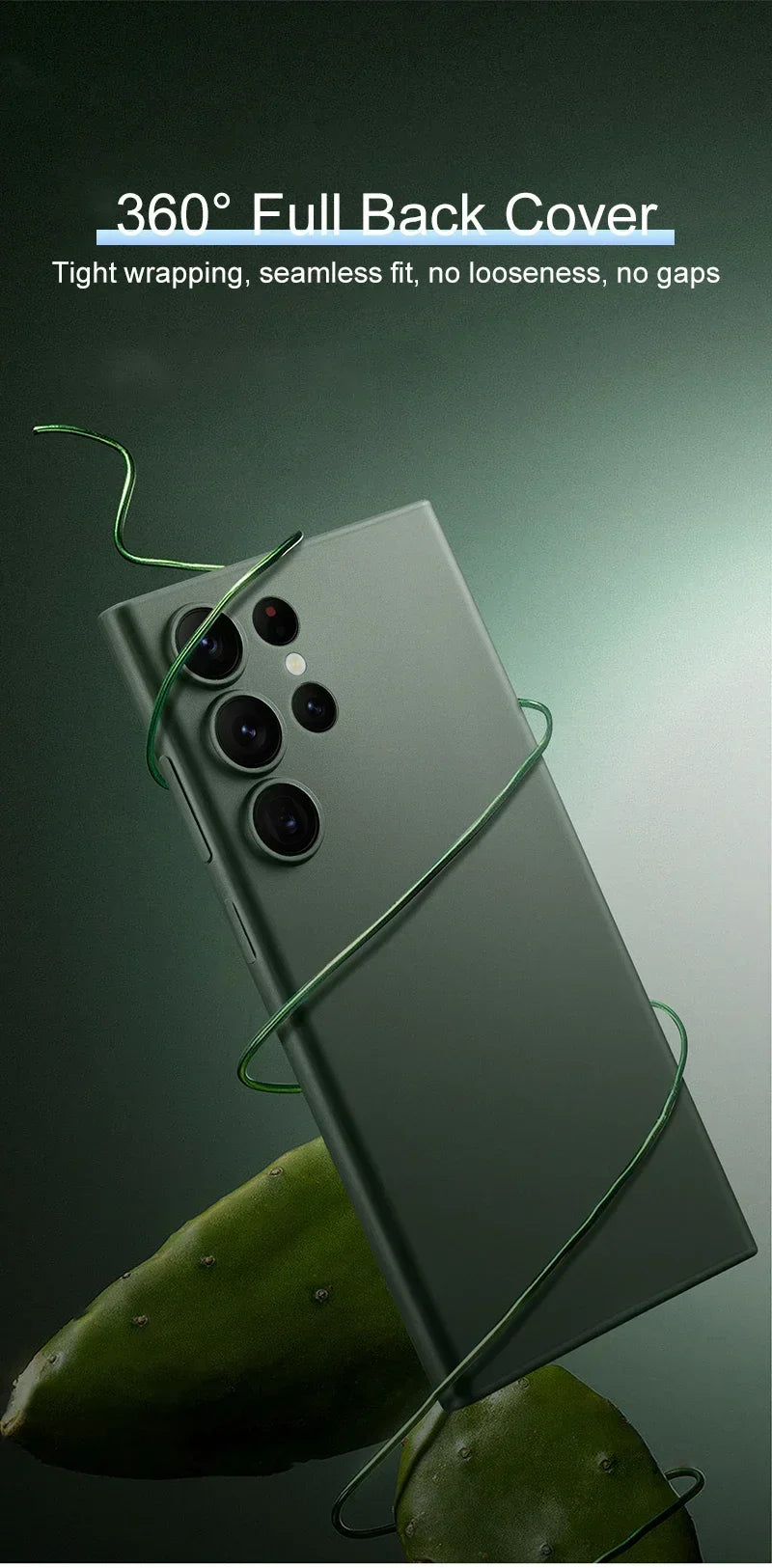 UltraThin 0.3mm shockproof transparent Outer case For Samsung Galaxy S24 Ultra Plus Solid Color Clear Frosted Matte PP Hard Case