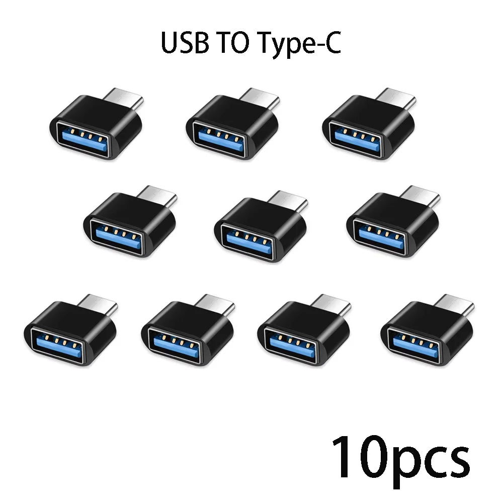 Mini Type C to USB Adapter 3.0 USB-C  Male OTG A Female Data Connector For MacBook Pro iPad Mini 6/Pro MacBook Air Type C Device