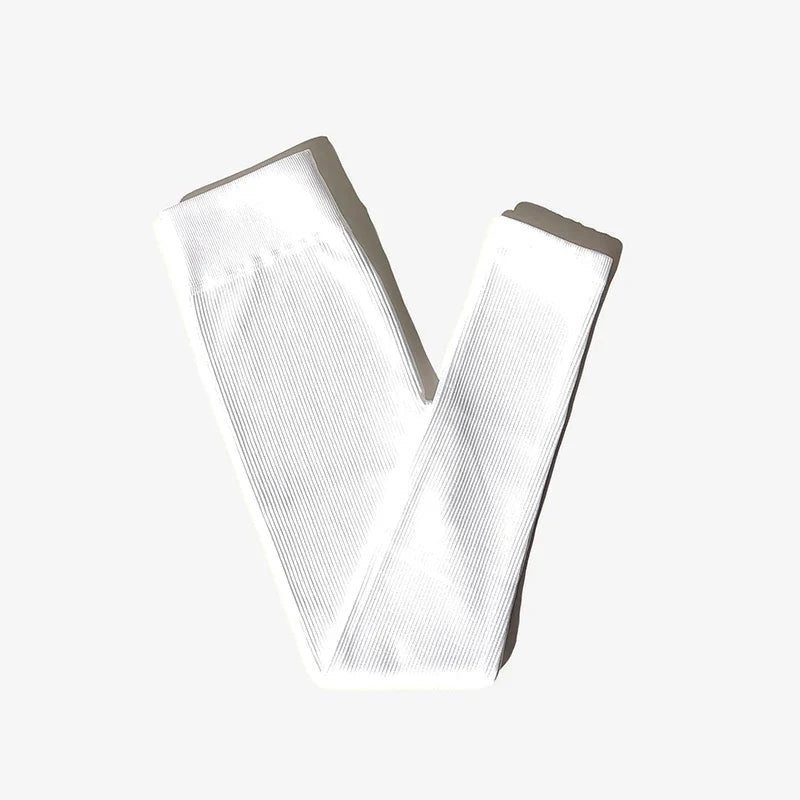 New Ribbed Seamless Yoga Pants High Waist Gym Leggings Sport Women Fitness Female Legging Tummy Control Running Tights