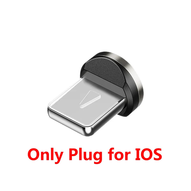 AUFU LED Magnetic USB Charging Cable USB Type C Phone Cable Magnet Phone Charger Micro USB For iPhone 11 12 Pro Max For Xiaomi