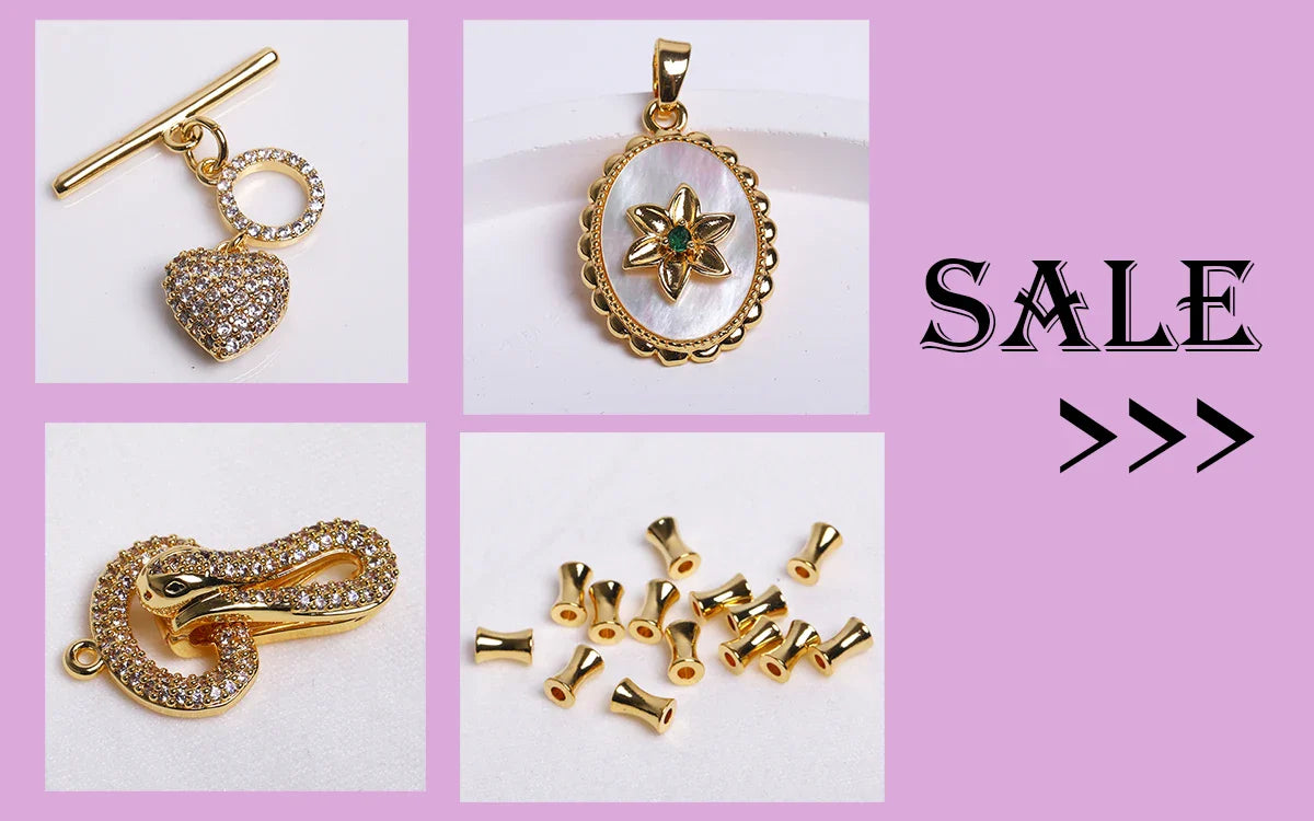 8/10MM 18K Gold Plated Brass Metal Hollow Beads Caps Flower Caps For Beads For DIY Beading Jewelry Making Supplies Wholesale