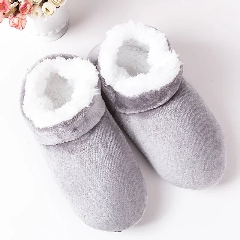 Mens House Slippers Fluffy Home Winter Warm Plus Size Non Slip Plush Soft Comfy Male Casual Indoor Floor Shoes Lazy Flat Fuzzy