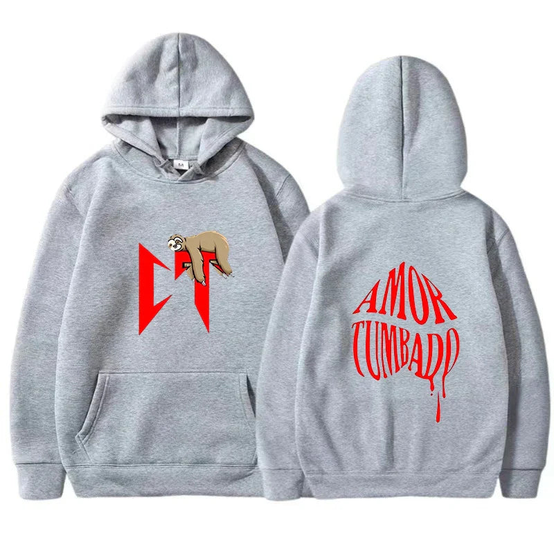 Corridos Tumbados Hoodies Men Fashion Natanael Cano Long Sleeve Sweatshirts Women Casual Harajuku Streetwear Pullovers Sudaderas
