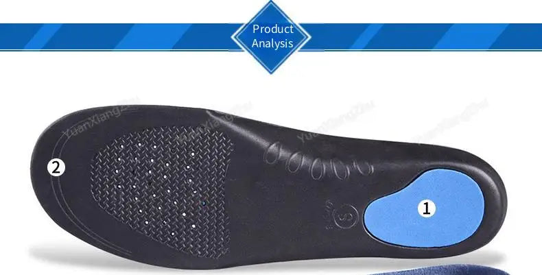 Arch Support Insole for Feet Men Women Orthopedic Insoles for Shoes Comfortable Shock-absorbing Inserts Sport Running Shoe Sole