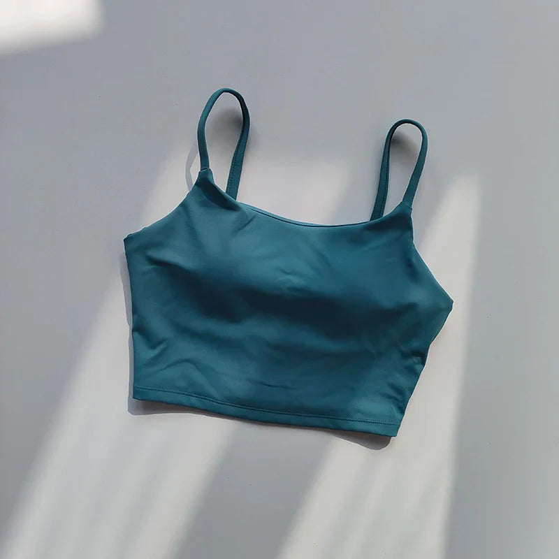Breathable Sports Bra for Women, Fitness Top, Push Up Sport Bra, Fixed Pad, Yoga Underwear, Sport Tops  Running Vest, Gym Wear