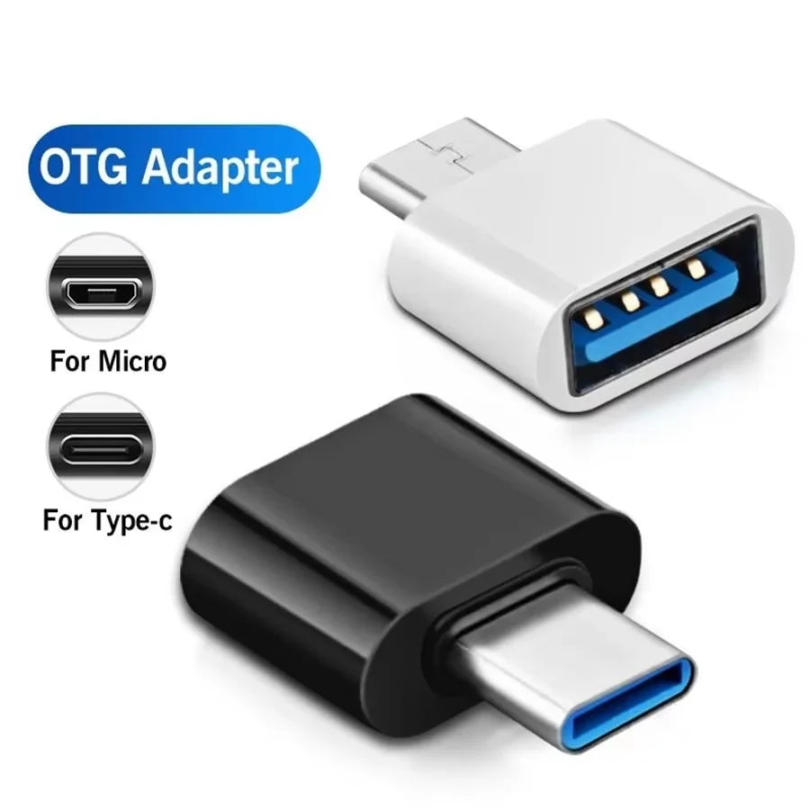 Mini Type C to USB Adapter 3.0 USB-C  Male OTG A Female Data Connector For MacBook Pro iPad Mini 6/Pro MacBook Air Type C Device