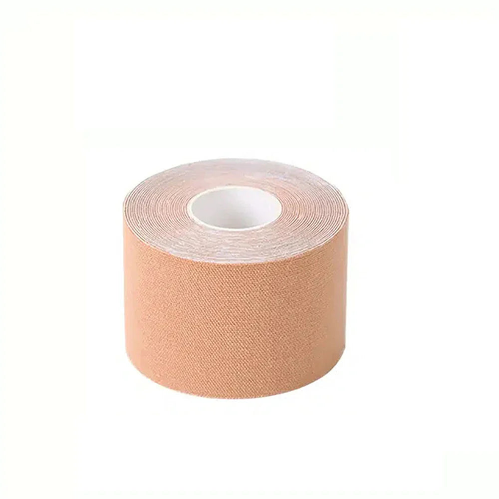 Elastic Breast Lifting Tape, Skin Tone Invisible, Breathable, Traceless, Anti Sagging, Gathered Milk-Perfect for Strapless