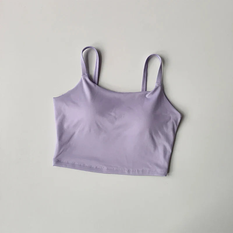 Breathable Sports Bra for Women, Fitness Top, Push Up Sport Bra, Fixed Pad, Yoga Underwear, Sport Tops  Running Vest, Gym Wear
