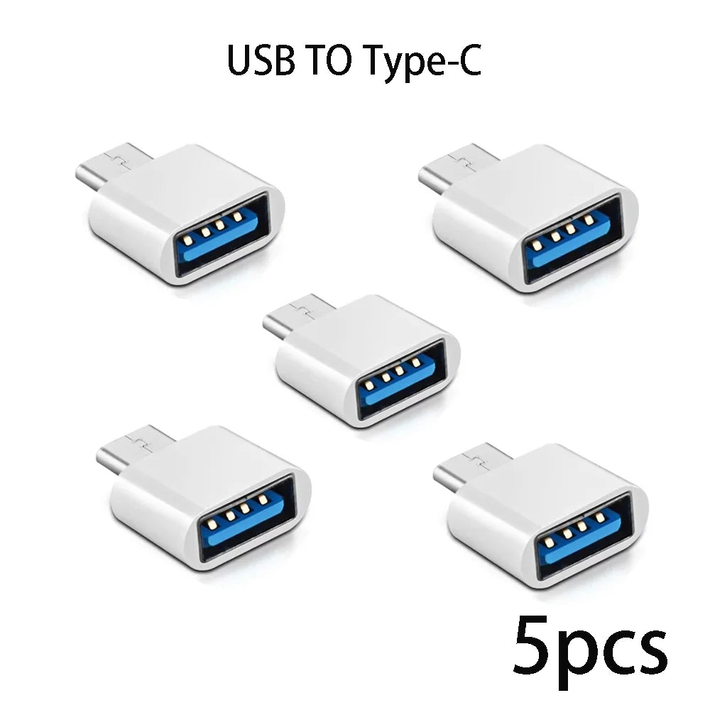 Mini Type C to USB Adapter 3.0 USB-C  Male OTG A Female Data Connector For MacBook Pro iPad Mini 6/Pro MacBook Air Type C Device