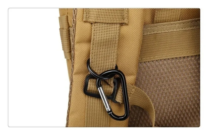 QT&QY 30/50L Tactical Backpacks Man Traveling Bags Survival Outdoor 3P Assault Pack EDC Molle Pack hiking Trekking Hunting Bag