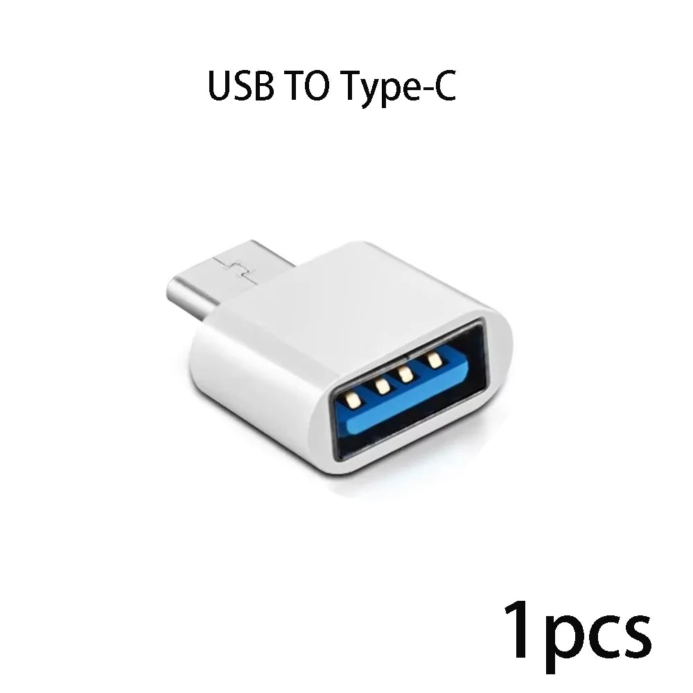 Mini Type C to USB Adapter 3.0 USB-C  Male OTG A Female Data Connector For MacBook Pro iPad Mini 6/Pro MacBook Air Type C Device