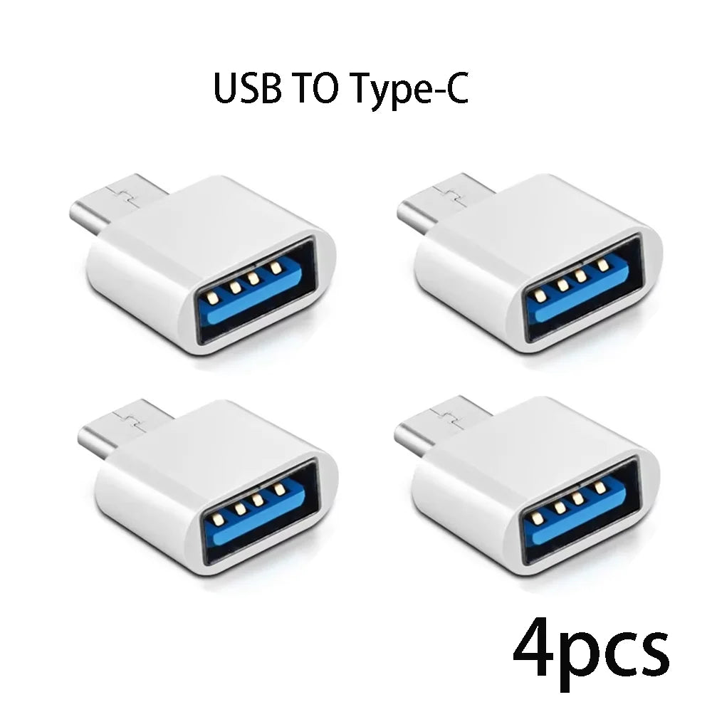 Mini Type C to USB Adapter 3.0 USB-C  Male OTG A Female Data Connector For MacBook Pro iPad Mini 6/Pro MacBook Air Type C Device
