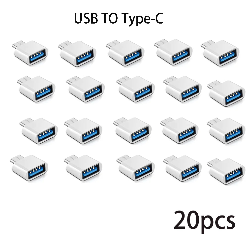 Mini Type C to USB Adapter 3.0 USB-C  Male OTG A Female Data Connector For MacBook Pro iPad Mini 6/Pro MacBook Air Type C Device
