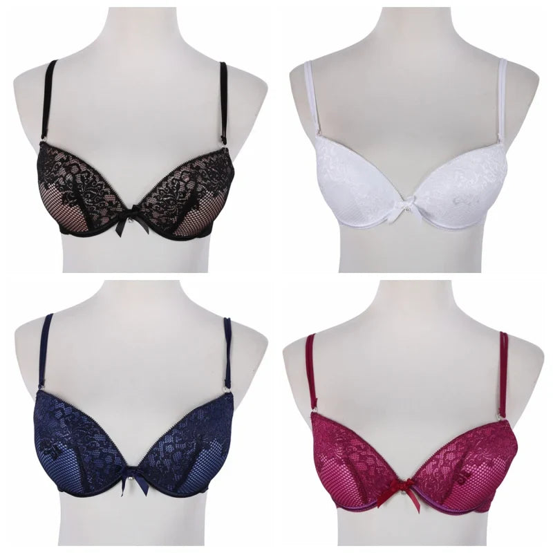 Women Sexy Lingerie Set Fashion Lace Lingerie Sets For Ladies Soild Color Bra Comfortable Intimates Underwear Suit Female