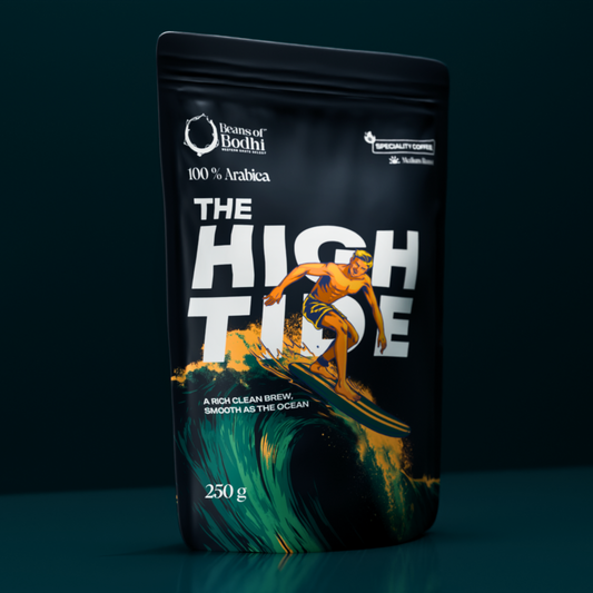 Beans of Bodhi - The High Tide Coffee | 100% Arabica | Crisp, Smooth, & Refreshing Clean Brew