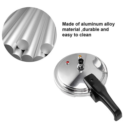 Aluminium Pressure Cooker Quick With Lid Latch Indicator Explosion-Proof