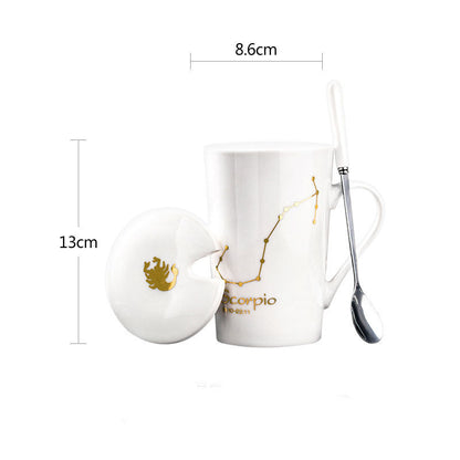 Creative Personality Ceramic Constellation Mug