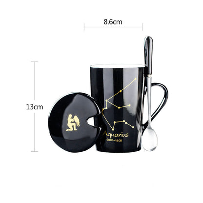 Creative Personality Ceramic Constellation Mug