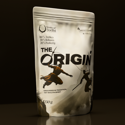Beans of Bodhi - The Origin Coffee Blend | 60% Arabica, 20% Robusta, 20% Peaberry | Western Ghats Specialty Coffee