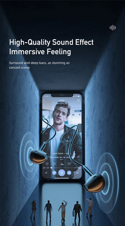 Awei PC-7T/PC-7 Wire-controlled Headset With Microphone Hands-free Calling Ergonomic Headphone Type-C Earphone For Smartphones