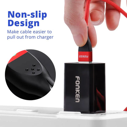 FONKEN Magnetic Cable Type C Magnetic Charge Cable Micro USB Magnet Charger Cable For Xiaomi Samsung Huawei Mobile Phone Cables