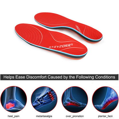 Plantar Fasciitis Orthopedic Sport Insole Men Women Sneaker Flat Feet High Arch Support Orthotic Insoles Plantillas Insert Sole