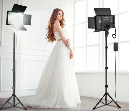 Nagnahz U800 LED Photo Studio Light for Tiktok Youbute Game Live Video Lighting Portable Video Recording Photography Panel Lamp