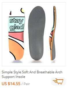 Plantar Fasciitis Orthopedic Sport Insole Men Women Sneaker Flat Feet High Arch Support Orthotic Insoles Plantillas Insert Sole