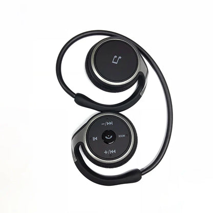 A6 Small Bluetooth Headphones Wrap Around Head Comfortable Wireless Headphones Foldable Bluetooth Headsets with Microphone Purse
