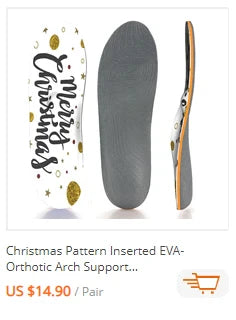 Plantar Fasciitis Orthopedic Sport Insole Men Women Sneaker Flat Feet High Arch Support Orthotic Insoles Plantillas Insert Sole