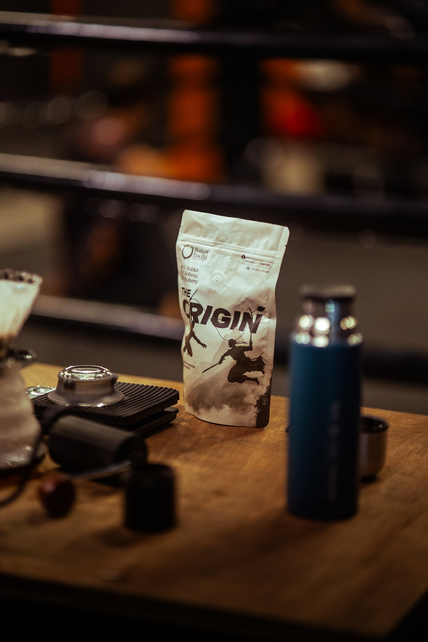 Beans of Bodhi - The Origin Coffee Blend | 60% Arabica, 20% Robusta, 20% Peaberry | Western Ghats Specialty Coffee