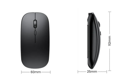 Rechargeable Wireless Mouse Bluetooth Mouse Computer  Ergonomic Mini Usb Mause 2.4Ghz Silent Macbook Optical Mice For Laptop Pc