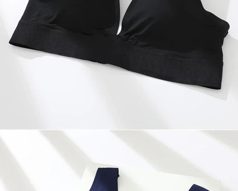 Seamless Bras for Woman Push Up Underwear Padded Bralette One Piece Brassiere Wireless Comfort Intimate