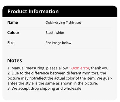 2/6 Pack Plus Size Men's Quick-drying Short-sleeved Shorts Suit Men's Leisure Sports Running Fitness T-shirt Joker Shorts Teen