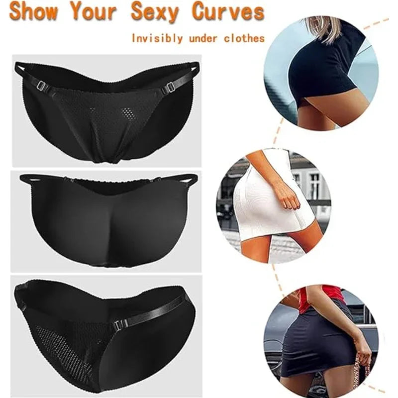 GUUDIA Butt Lifting Hip Enhancer Shaper Panties Butt Lifter Buttock Enhance Panties Sexy Booty Cushion Pad Adjustable Waistband