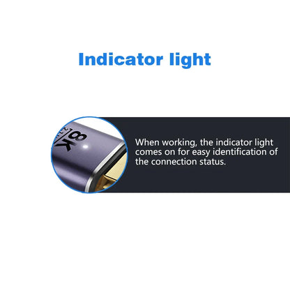 HDMI-compatible Cable Adapter mini micro hdmi to HDMI 2.1 Converter 48Gpbs 8K60HZ 4K120HZ for HDTV Projector PS4 PS5 Laptop PC