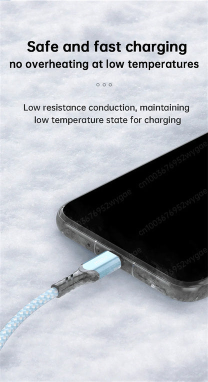 NNBILI 240W USB C Cable Power Wire QC4.0 for MacBook Samsung iPhone 15 16 USB C to C PD Cable 48V5A Fast Charging Type C Cable