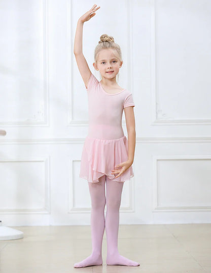 Princess Baby Girls Ballet Tights High Elasticity Dance Pantyhose With Hole Spring Autumn Women Infant Kids Students Stockings