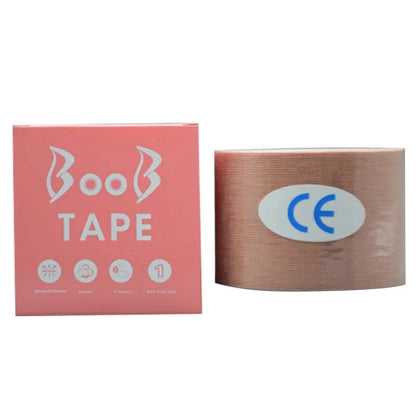 Elastic Breast Lifting Tape, Skin Tone Invisible, Breathable, Traceless, Anti Sagging, Gathered Milk-Perfect for Strapless