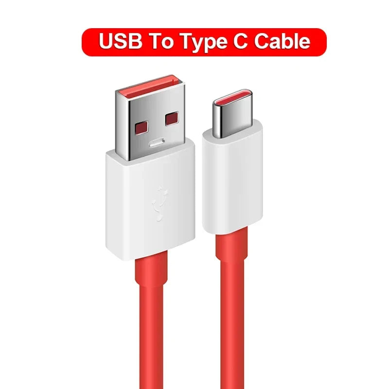 PD 65W For Oneplus USB Type C to Type C Super Fast Charging Data Cable For 12 11 10 Pro 9 10T 9R 8T 8 7T 7 5A Quick Charger Wire