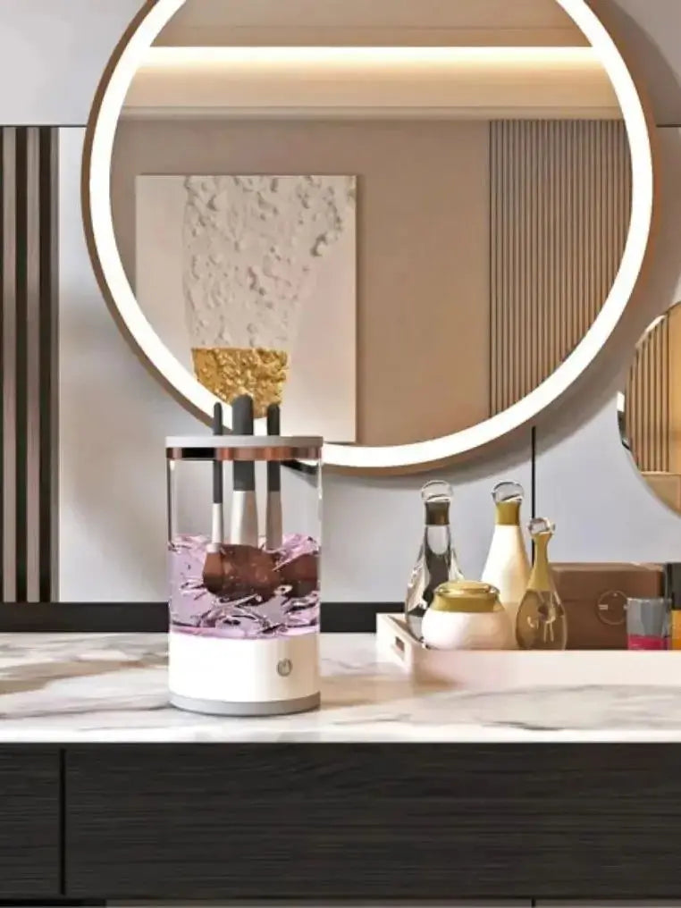 New makeup brush automatic washer Washer Rechargeable Lazy Powder Puff tool Beauty cleaning brush